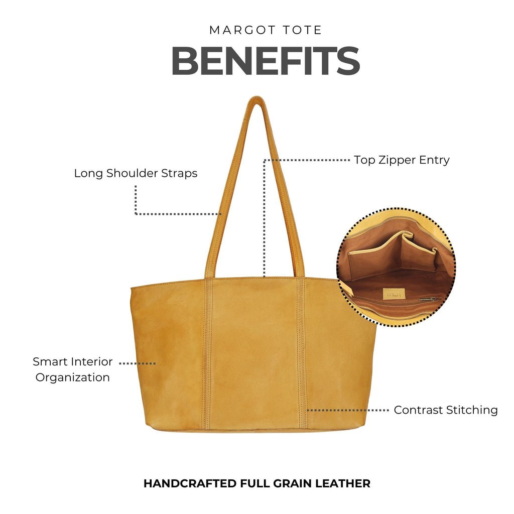 Margot Leather Tote
