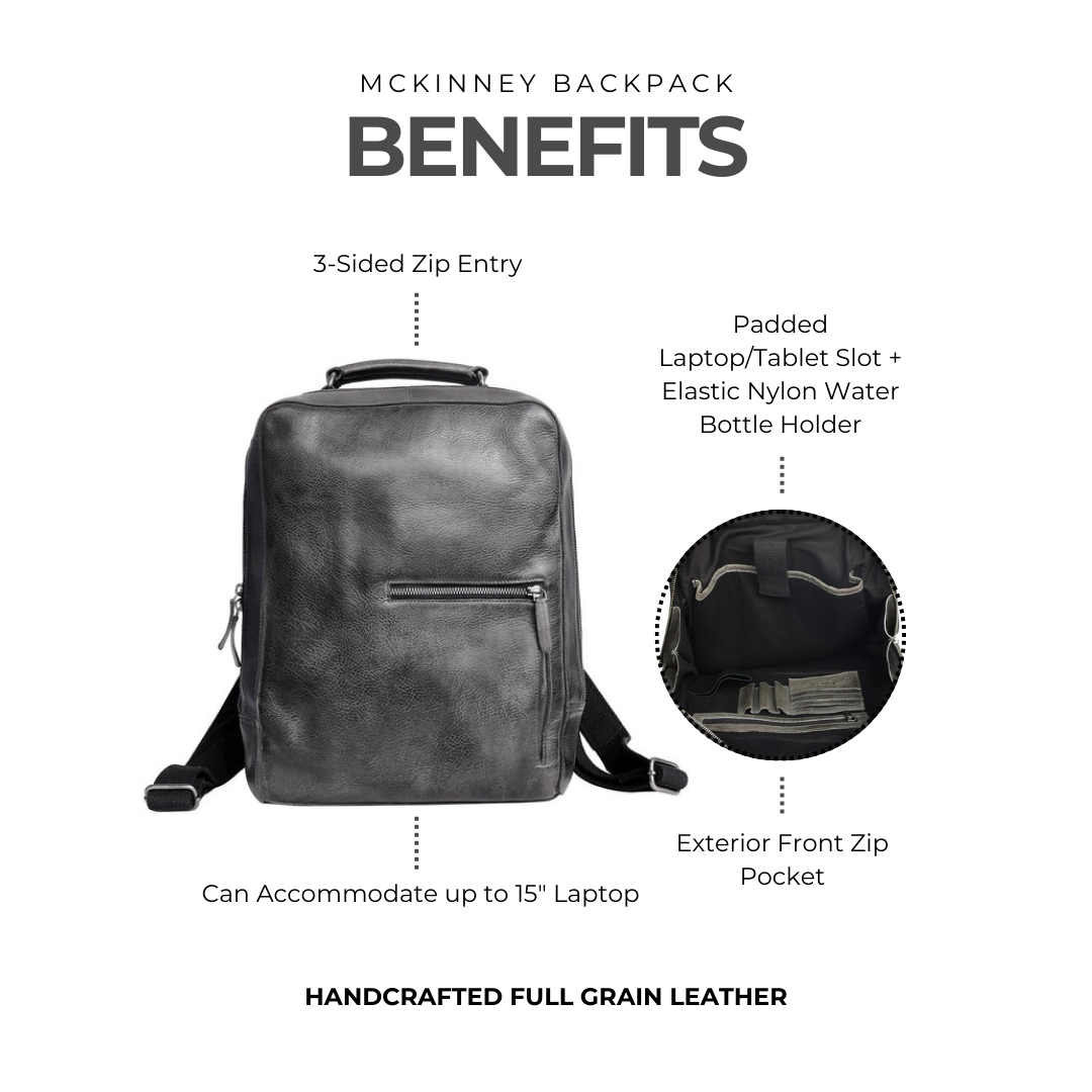 McKinney Leather Backpack