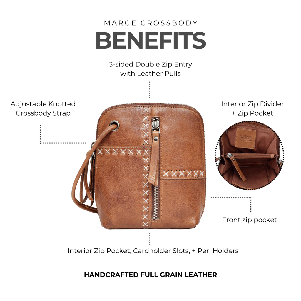 Marge Leather Crossbody