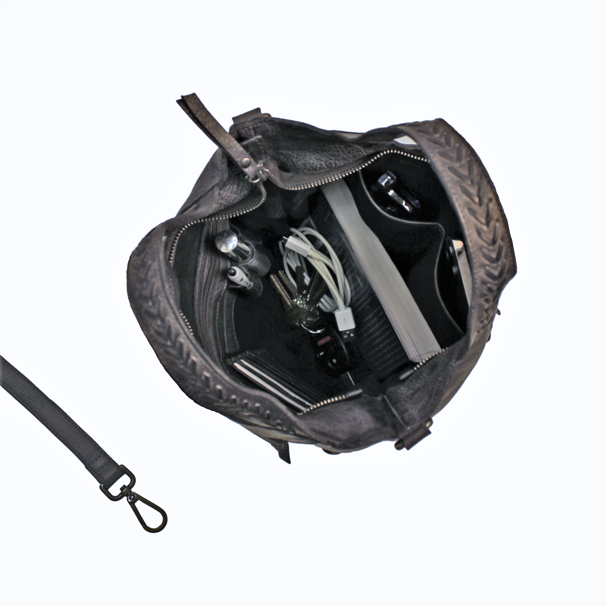 Mason Leather Tote/Crossbody