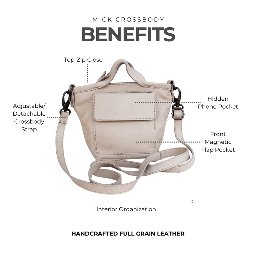 Mick Leather Crossbody