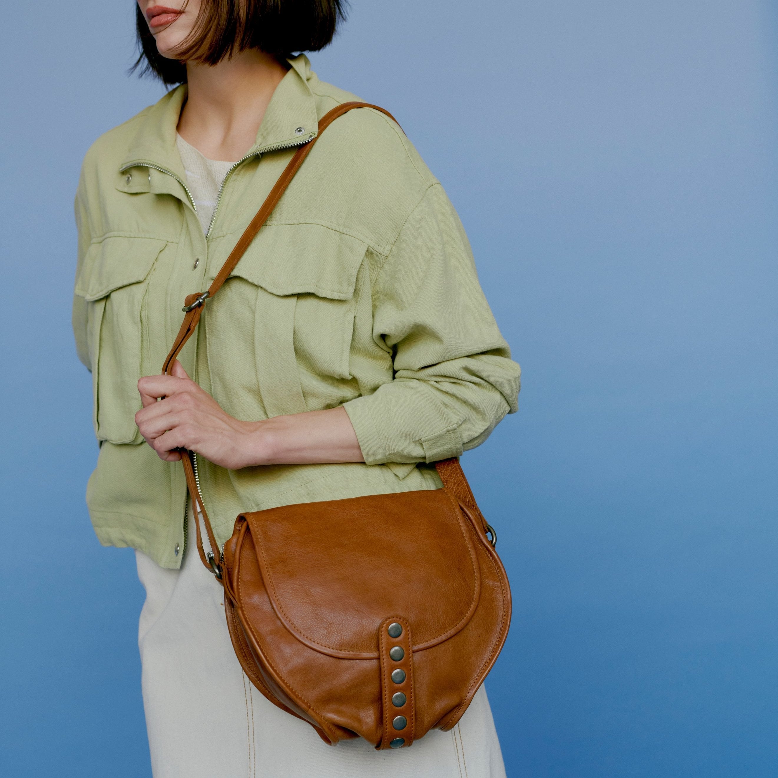 Camino Leather Crossbody Bag