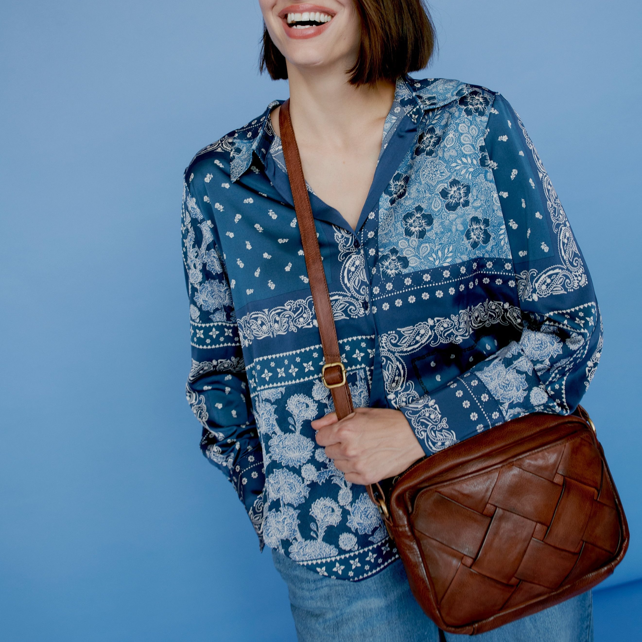 Mojave Leather Crossbody