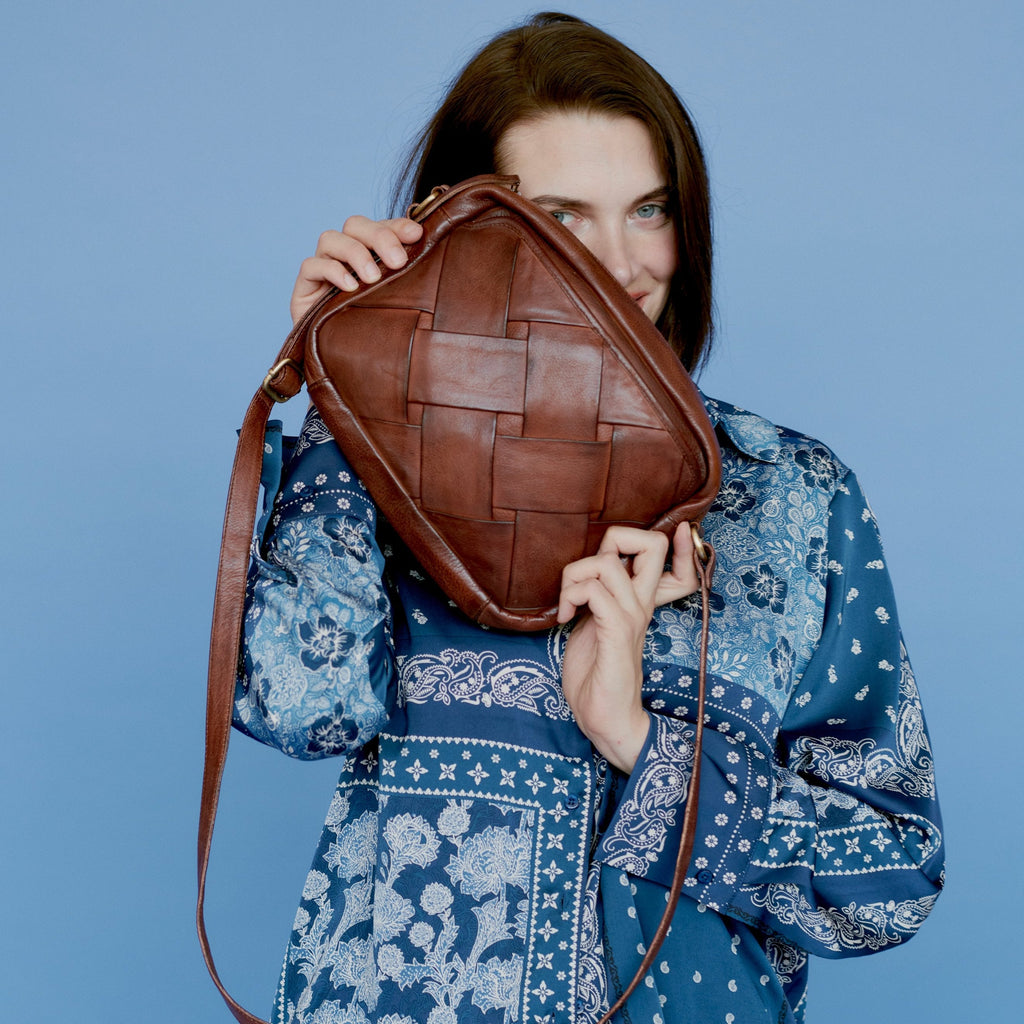 Mojave Leather Crossbody