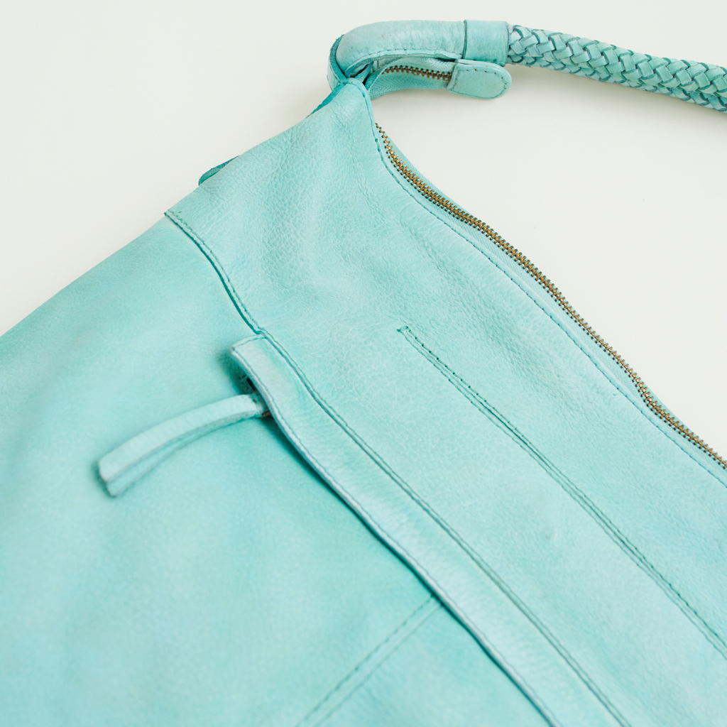 Davis Leather Shoulder Bag