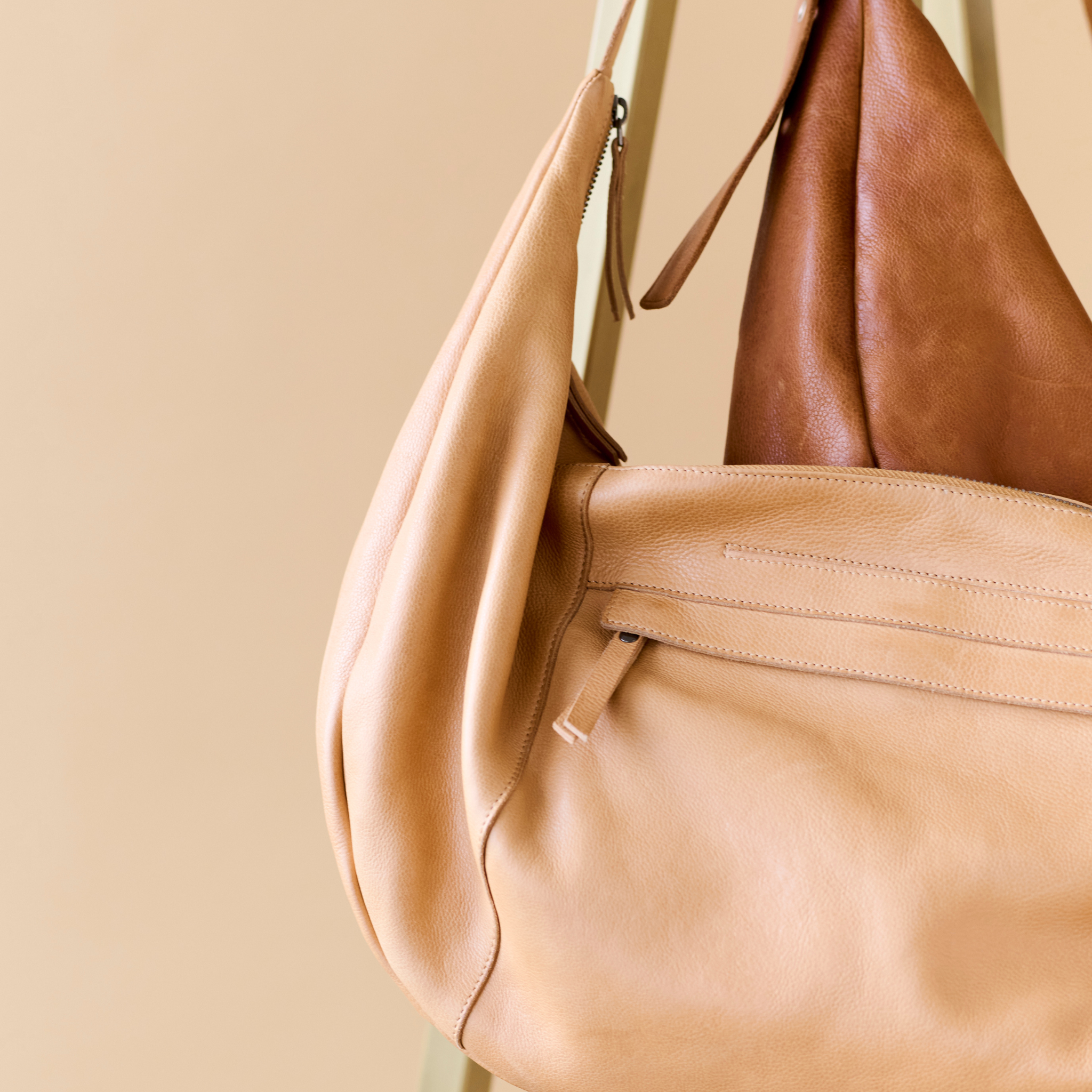 Cabo Oversized Leather Sling Bag