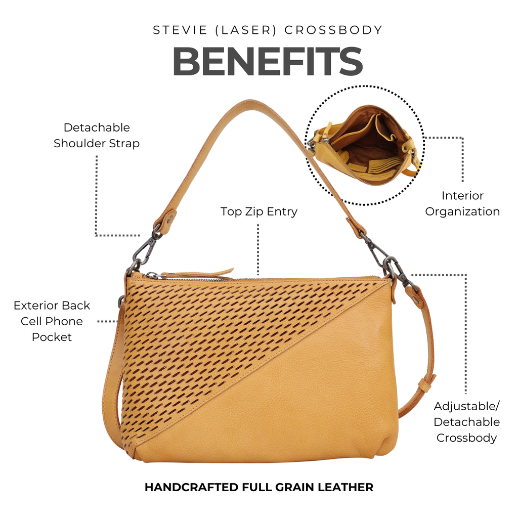 Stevie Laser Crossbody