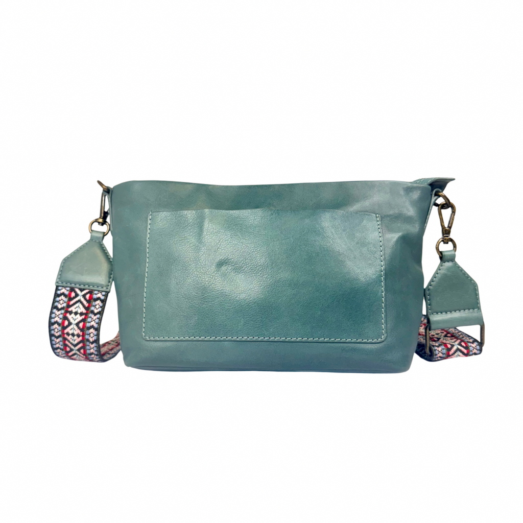 Aquarius Leather Crossbody Bag