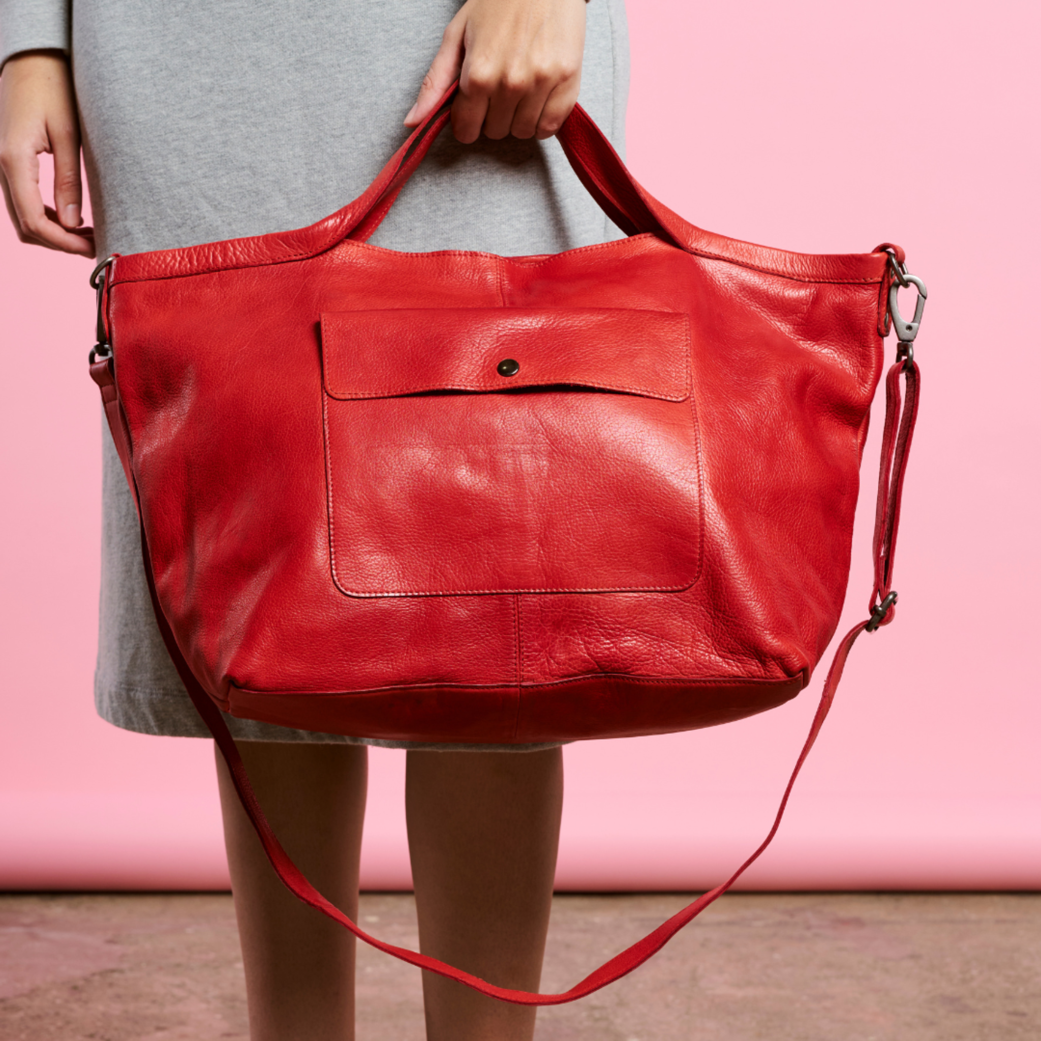 Colin Leather Tote/Crossbody