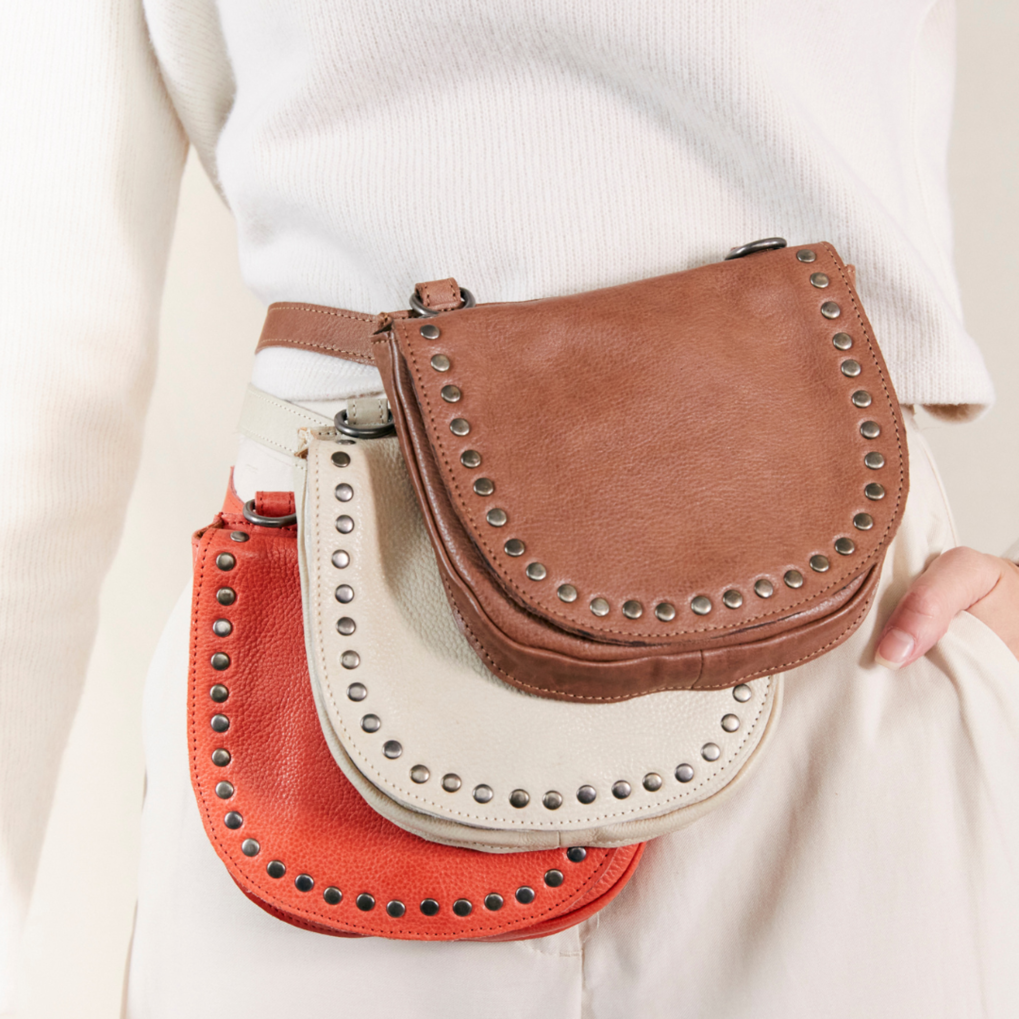 Janna Leather Crossbody/Fanny Pack