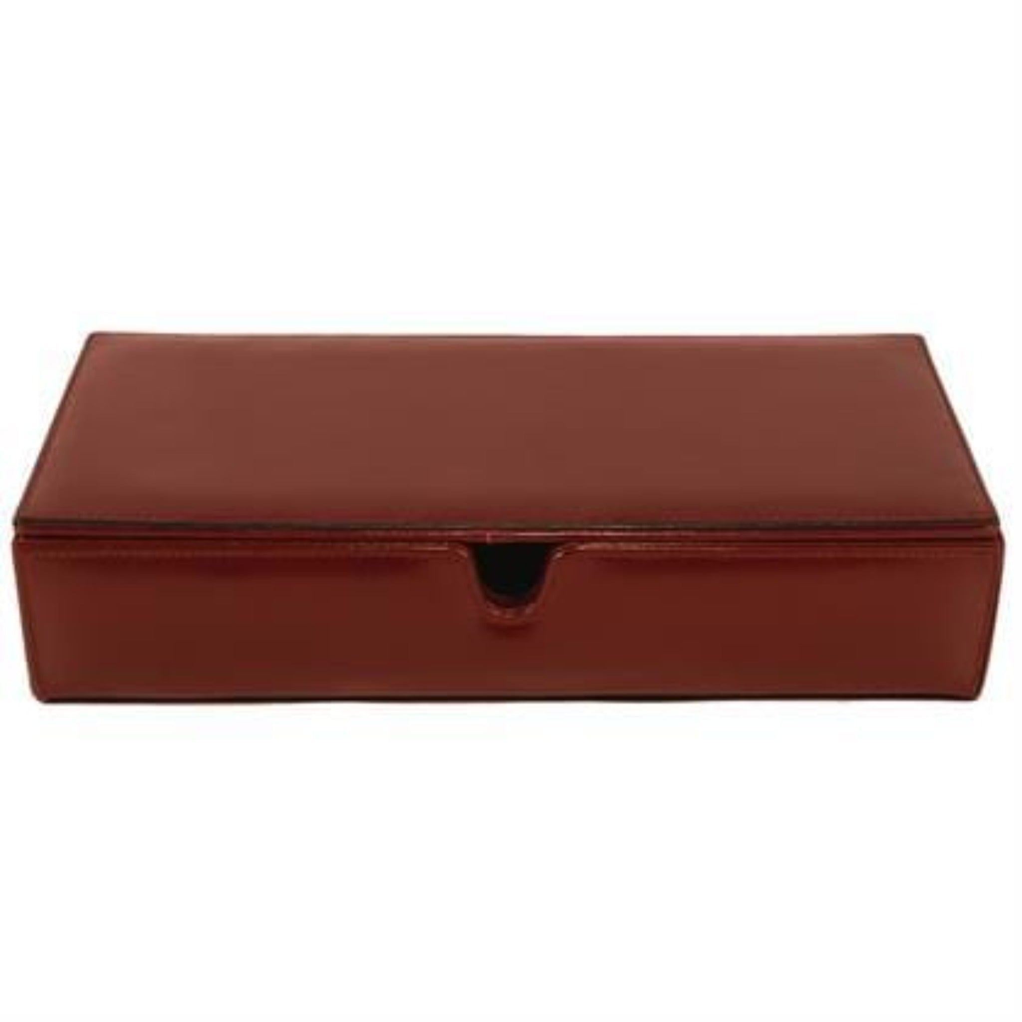 Large Leather Desk Box