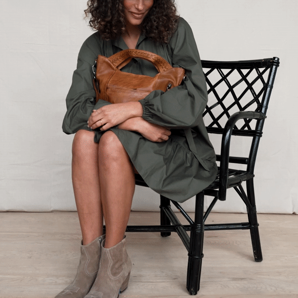 Mason Leather Tote/Crossbody