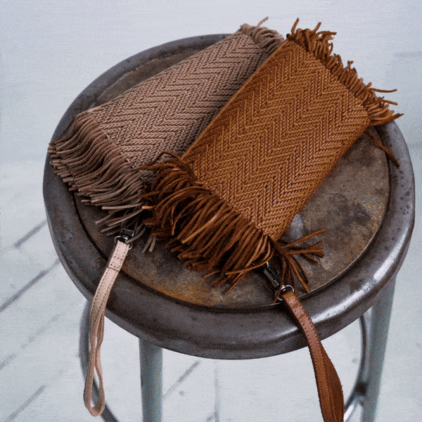 Glory Leather Clutch