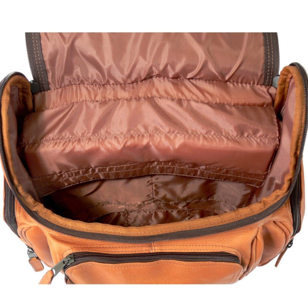 Explorer Leather Laptop Backpack